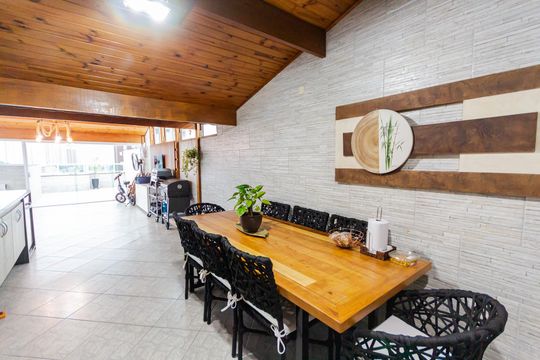 Área Gourmet de apartamento à venda com 3 quartos, 160m² em Vila Curuçá, Santo André