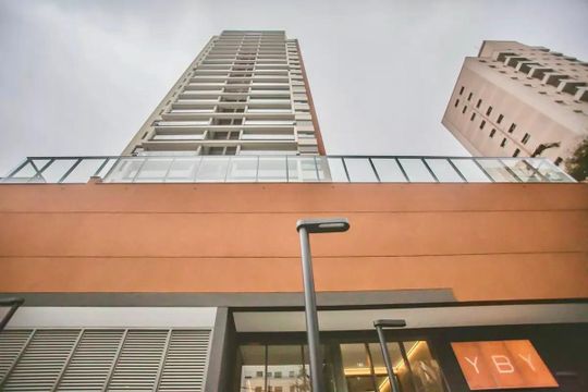 Fachada de kitnet/studio para alugar com 1 quarto, 26m² em Vila Clementino, São Paulo