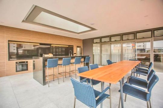 Área comum de kitnet/studio para alugar com 1 quarto, 26m² em Vila Clementino, São Paulo