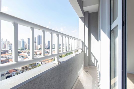 Varanda do Studio de kitnet/studio para alugar com 0 quarto, 58m² em Chácara Inglesa, São Paulo