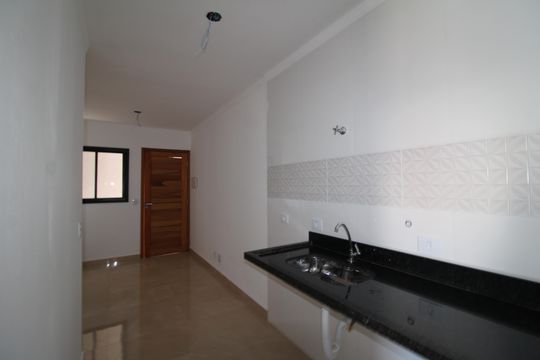Sala / Cozinha de apartamento à venda com 2 quartos, 41m² em Jardim São Paulo, São Paulo