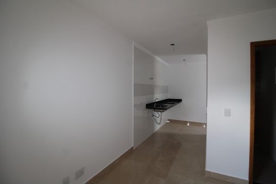 Sala / Cozinha de apartamento à venda com 2 quartos, 41m² em Jardim São Paulo, São Paulo