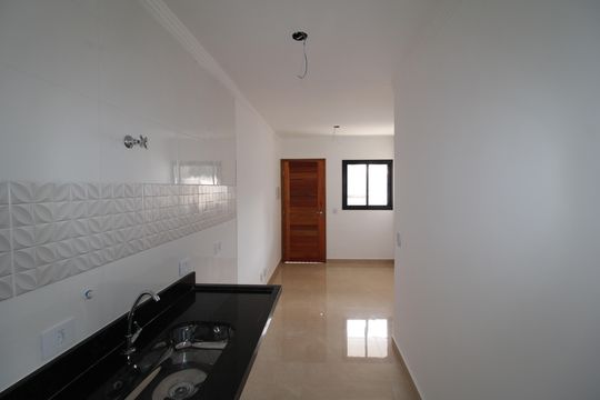 Sala/Cozinha de apartamento à venda com 2 quartos, 41m² em Jardim São Paulo, São Paulo