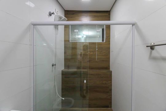 Banheiro de casa para alugar com 1 quarto, 110m² em Vila Bela, São Paulo