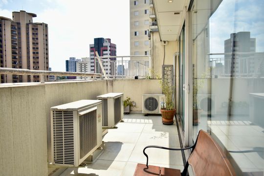 Varanda (Cobertura) de apartamento à venda com 2 quartos, 109m² em São Judas, São Paulo
