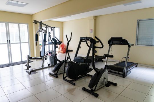 Área comum - Academia de apartamento à venda com 2 quartos, 92m² em Vila Guarani, São Paulo