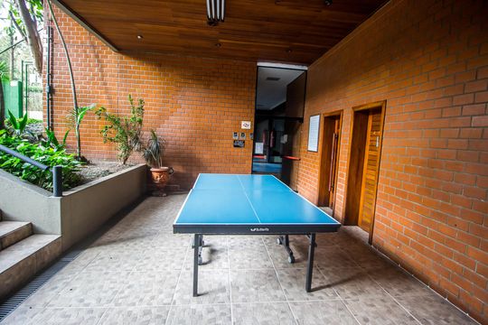 Área comum de apartamento para alugar com 1 quarto, 55m² em Alphaville Industrial, Barueri