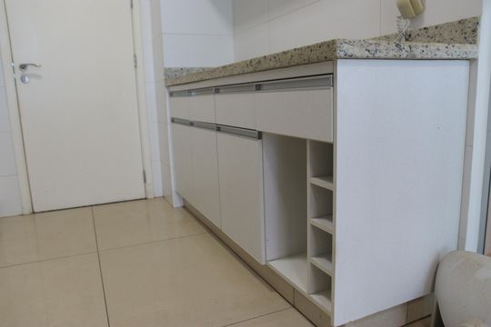 Cozinha de apartamento para alugar com 3 quartos, 160m² em Setor Marista, Goiânia