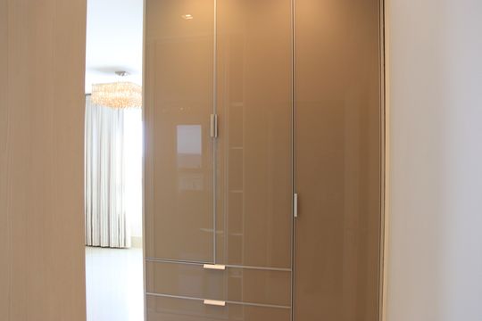 Hall de entrada de apartamento para alugar com 3 quartos, 160m² em Setor Marista, Goiânia