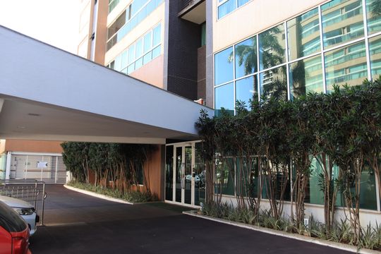Fachada de apartamento para alugar com 3 quartos, 160m² em Setor Marista, Goiânia