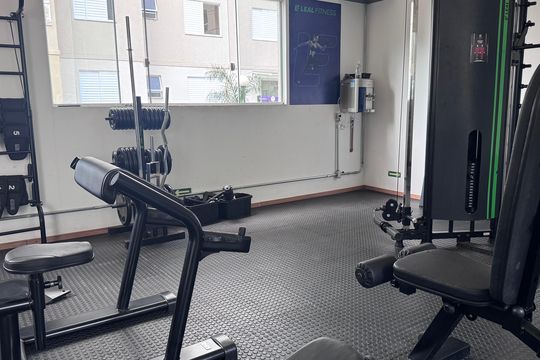 Área comum - Academia de apartamento para alugar com 2 quartos, 57m² em Jardim Nova Europa, Campinas