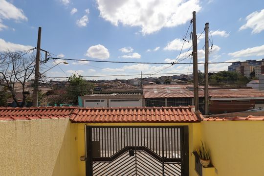Vista da Sala de casa à venda com 3 quartos, 240m² em Vila Curuçá, Santo André