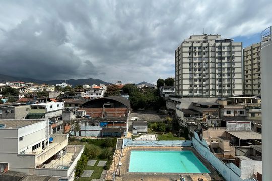 Vista do Sala de apartamento à venda com 1 quarto, 35m² em Todos Os Santos, Rio de Janeiro