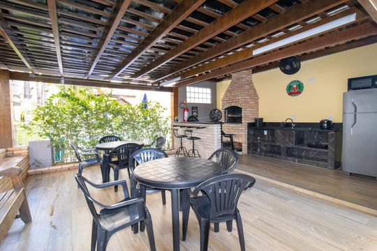 Área comum - Churrasqueira de apartamento à venda com 2 quartos, 127m² em Mansões Santo Antônio, Campinas