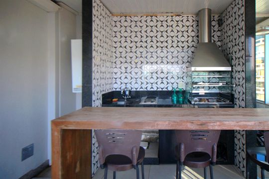 Espaço Gourmet de apartamento à venda com 4 quartos, 220m² em Serra, Belo Horizonte