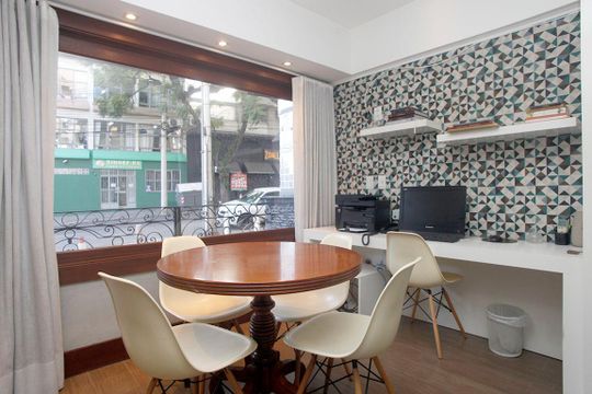 Área Comum - Office de apartamento à venda com 2 quartos, 55m² em Floresta, Porto Alegre