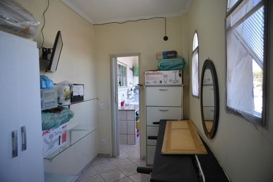 Quarto de Serviço de apartamento à venda com 3 quartos, 150m² em Vila Bastos, Santo André