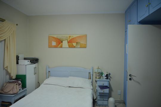 Suíte de apartamento à venda com 3 quartos, 150m² em Vila Bastos, Santo André