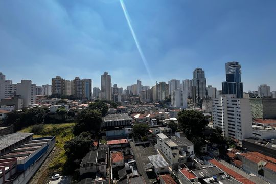 Varanda da Sala de kitnet/studio à venda com 1 quarto, 26m² em Santana, São Paulo