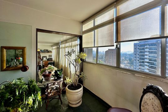 Sacada de apartamento para alugar com 3 quartos, 210m² em Santo Amaro, São Paulo
