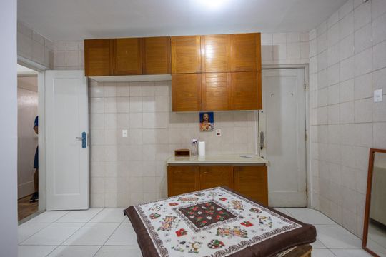 Cozinha de apartamento à venda com 3 quartos, 70m² em Maracanã, Rio de Janeiro