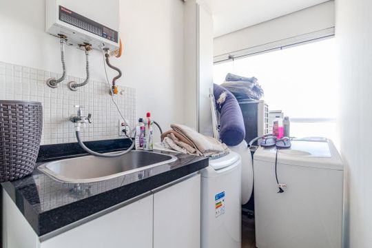Área de Serviço de apartamento à venda com 1 quarto, 58m² em Pinheiros, São Paulo