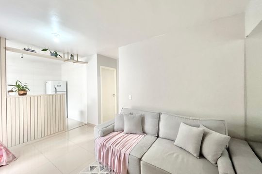 Sala de apartamento à venda com 2 quartos, 43m² em Rondônia, Novo Hamburgo