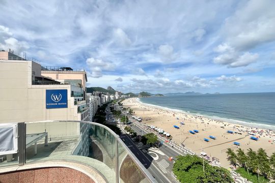 Área comum de apartamento à venda com 4 quartos, 425m² em Copacabana, Rio de Janeiro