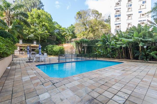 Área comum - Piscina de apartamento à venda com 3 quartos, 121m² em Petrópolis, Porto Alegre