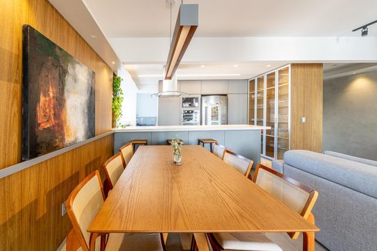 Sala de Jantar de apartamento à venda com 3 quartos, 121m² em Petrópolis, Porto Alegre