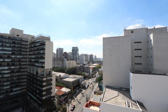 Vista da Varanda de apartamento à venda com 3 quartos, 87m² em Vila Mariana, São Paulo