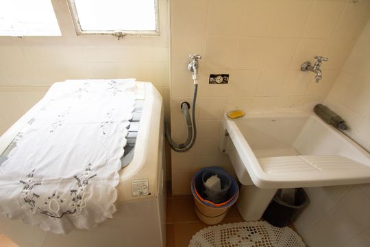 Área de Serviço de apartamento à venda com 2 quartos, 90m² em Indianópolis, São Paulo