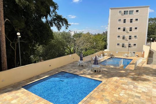 Área comum - Piscina de apartamento para alugar com 2 quartos, 55m² em Parque Frondoso, Cotia