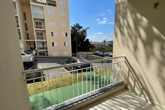 Varanda da Sala de apartamento para alugar com 2 quartos, 55m² em Parque Frondoso, Cotia