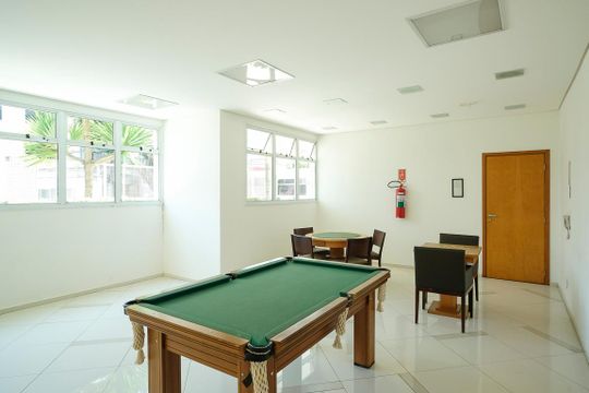 Área comum - Salão de jogos de apartamento para alugar com 3 quartos, 123m² em Santa Paula, São Caetano do Sul