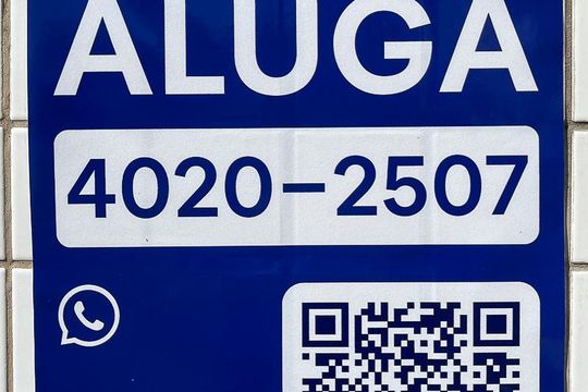 Placa de apartamento para alugar com 3 quartos, 123m² em Santa Paula, São Caetano do Sul