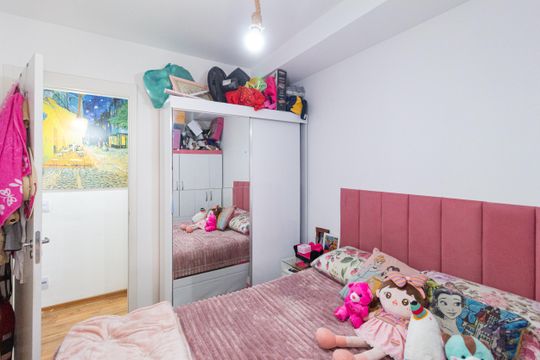 Quarto 2 de apartamento à venda com 2 quartos, 39m² em Padroeira, Osasco