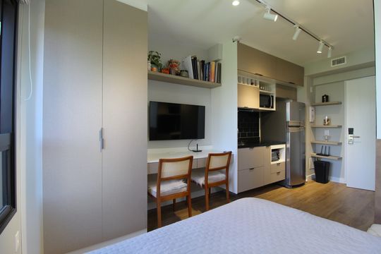 Studio de kitnet/studio à venda com 1 quarto, 21m² em Indianópolis, São Paulo