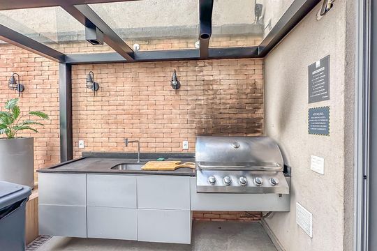 Área comum de kitnet/studio à venda com 1 quarto, 35m² em Lapa, Rio de Janeiro