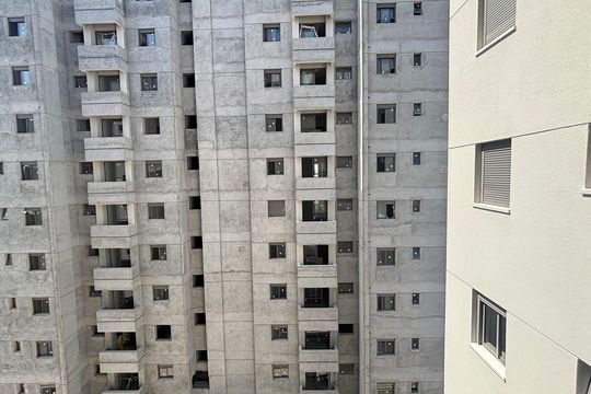 Vista da Varanda da Sala de apartamento à venda com 1 quarto, 40m² em Vila Sao Pedro, Santo André