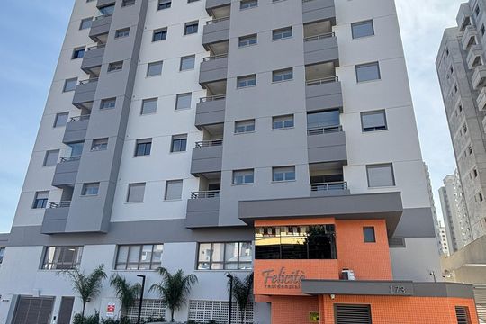 Fachada de apartamento à venda com 1 quarto, 40m² em Vila Sao Pedro, Santo André