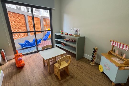Brinquedoteca de apartamento à venda com 1 quarto, 40m² em Vila Sao Pedro, Santo André
