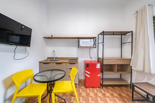 Studio de kitnet/studio para alugar com 1 quarto, 12m² em Vila Gertrudes, São Paulo