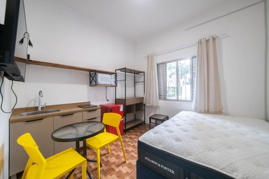Kitnet/Studio para alugar com 1 quarto, 12m² em Vila Gertrudes, São Paulo