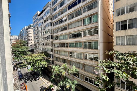 Quarto 1 - Vista  de apartamento para alugar com 3 quartos, 150m² em Copacabana, Rio de Janeiro
