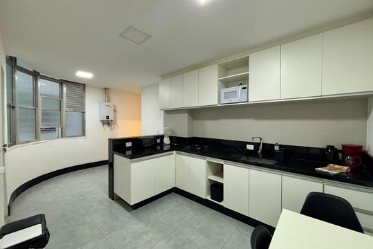 Cozinha de apartamento para alugar com 3 quartos, 150m² em Copacabana, Rio de Janeiro
