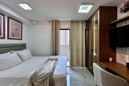 Studio de kitnet/studio para alugar com 0 quarto, 26m² em Jardim das Acacias, São Paulo