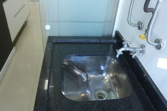 Área de Serviço de apartamento à venda com 2 quartos, 65m² em Santa Maria, São Caetano do Sul