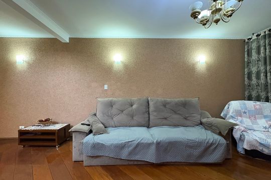 Sala de casa à venda com 5 quartos, 320m² em Vila Valparaíso, Santo André