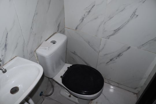 Banheiro Social de kitnet/studio à venda com 1 quarto, 110m² em Vila Buarque, São Paulo